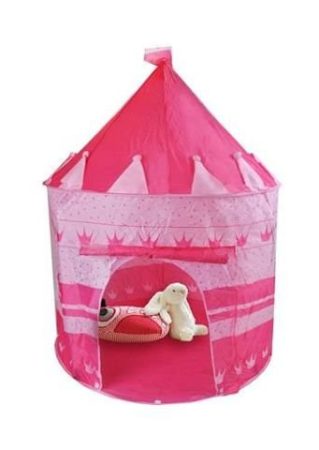 Rózsaszín játszó sátor gyerek sátor Princess